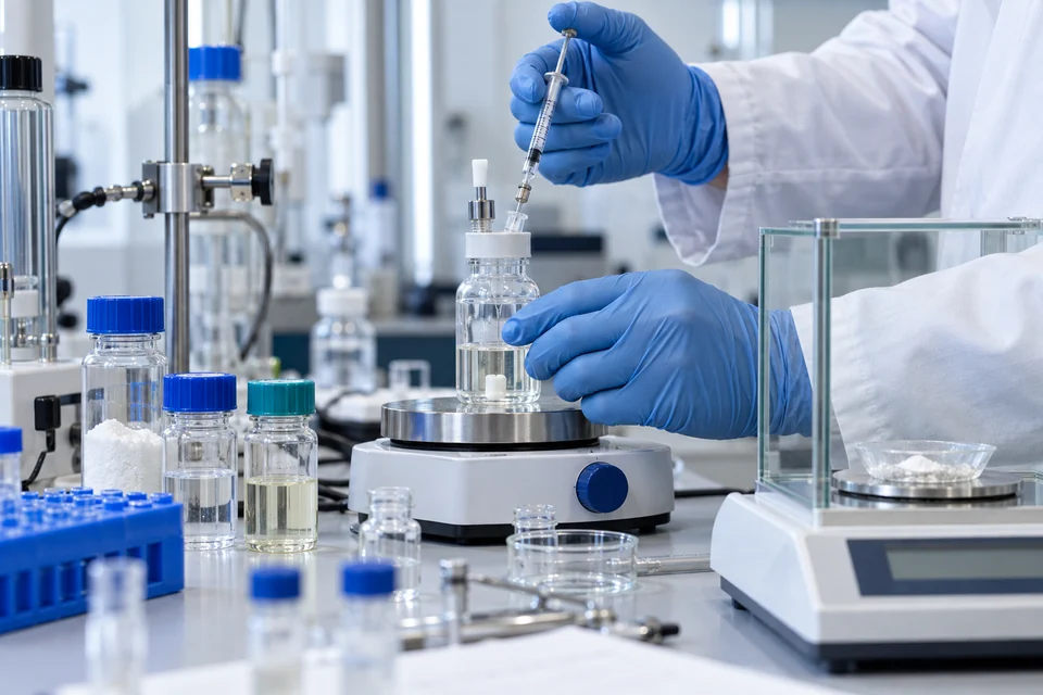 Topic-specific illustrative image for Modified Peptide Synthesis Brief