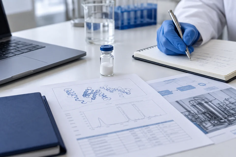 Topic-specific illustrative image for Peptide Contract Manufacturing Project Brief
