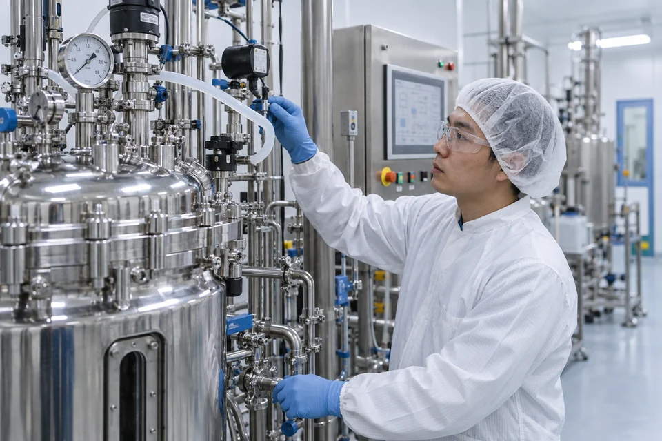Topic-specific illustrative image for Peptide Scale-Up Manufacturing Risks